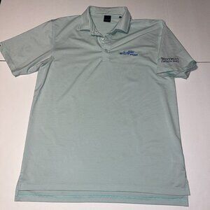 Dunning Golf men's polo shirt golf shirt Amigos Foods size XL